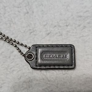 Coach Grey Small Tag Bag